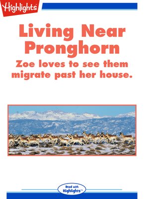 cover image of Living Near Pronghorn